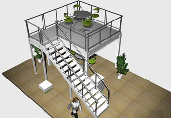 10' x 12' Double Deck Exhibit